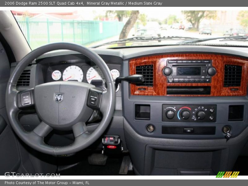 Mineral Gray Metallic / Medium Slate Gray 2006 Dodge Ram 2500 SLT Quad Cab 4x4