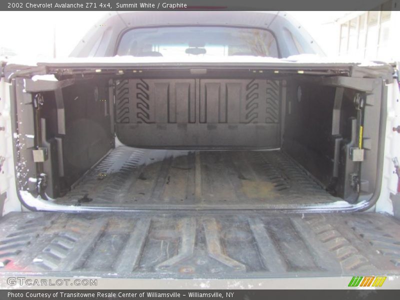 Summit White / Graphite 2002 Chevrolet Avalanche Z71 4x4