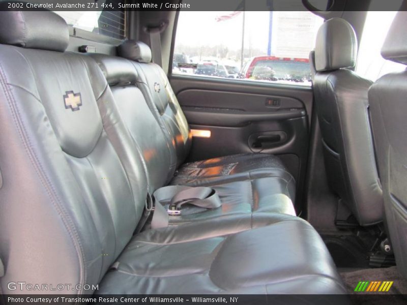 Summit White / Graphite 2002 Chevrolet Avalanche Z71 4x4