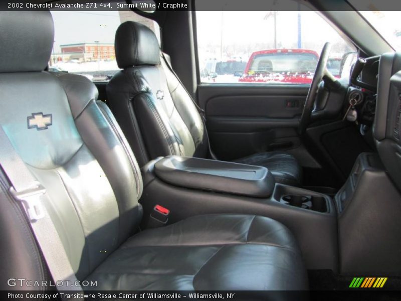Summit White / Graphite 2002 Chevrolet Avalanche Z71 4x4