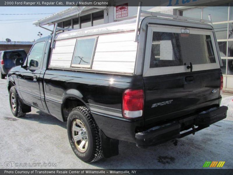 Black / Medium Graphite 2000 Ford Ranger XL Regular Cab
