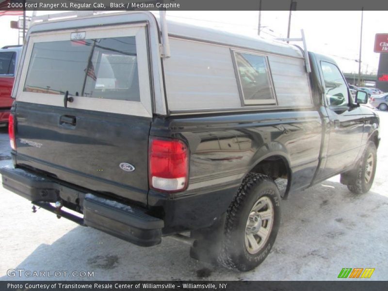Black / Medium Graphite 2000 Ford Ranger XL Regular Cab