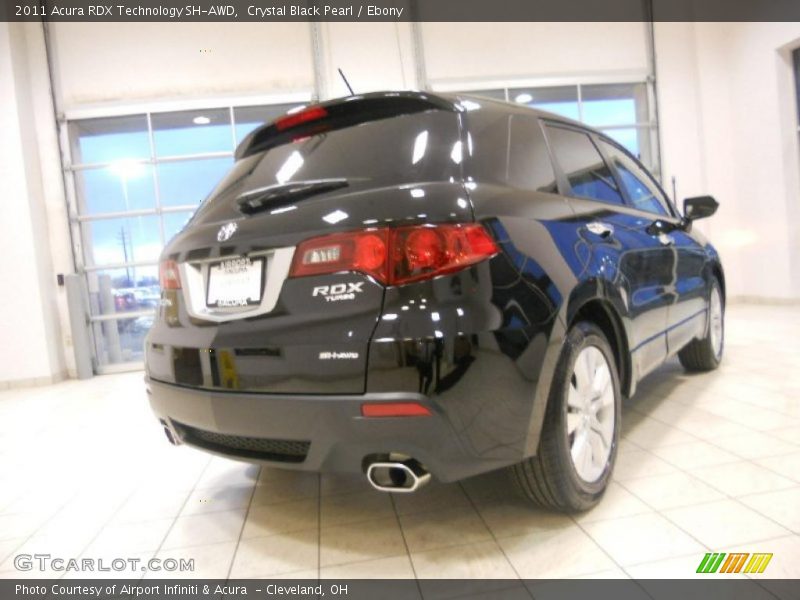 Crystal Black Pearl / Ebony 2011 Acura RDX Technology SH-AWD