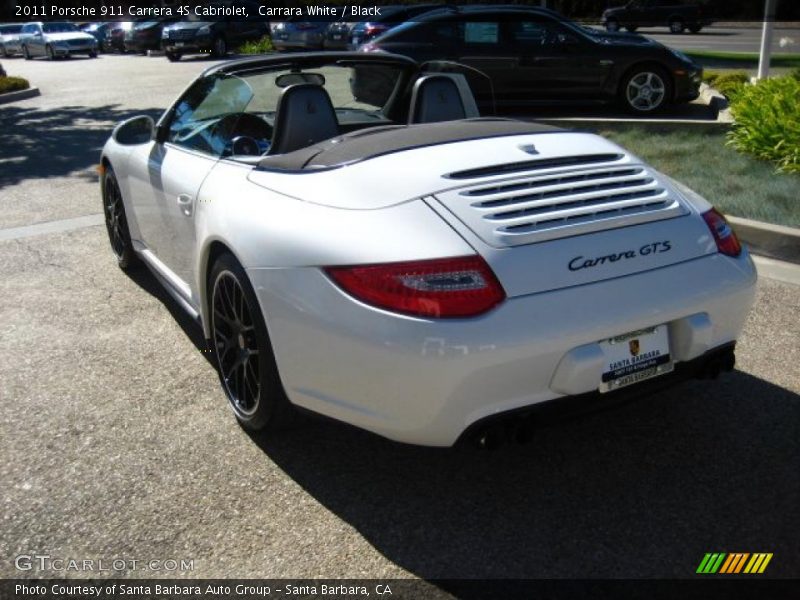  2011 911 Carrera 4S Cabriolet Carrara White