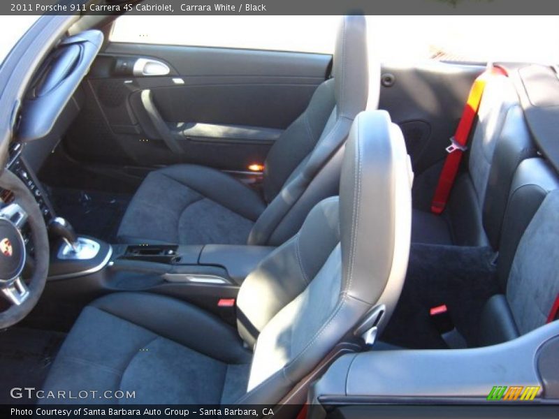  2011 911 Carrera 4S Cabriolet Black Interior