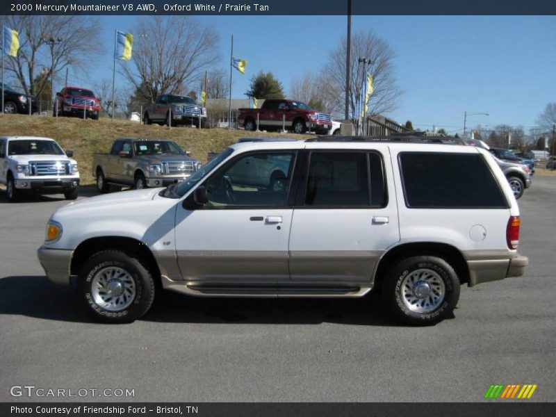  2000 Mountaineer V8 AWD Oxford White