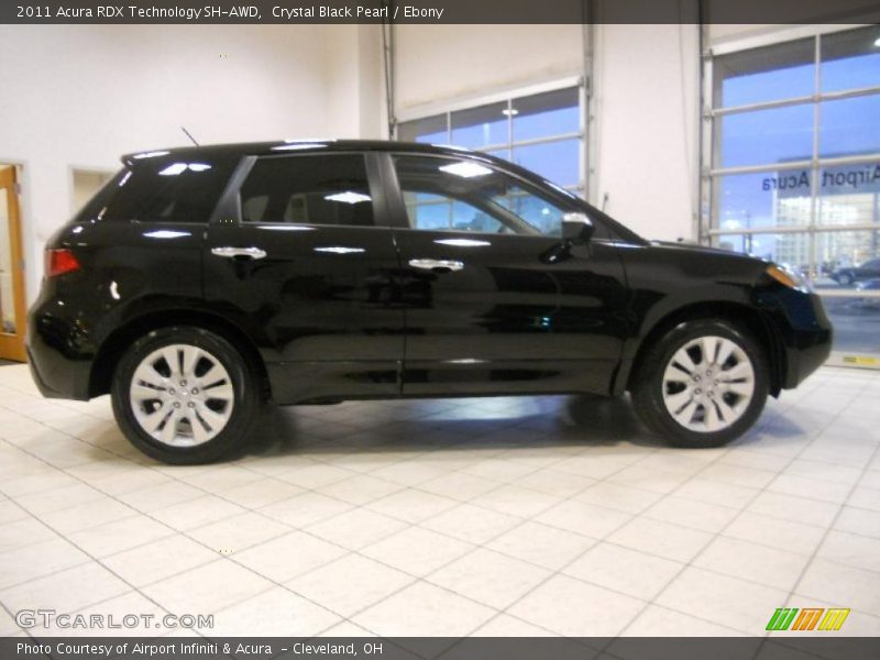 Crystal Black Pearl / Ebony 2011 Acura RDX Technology SH-AWD