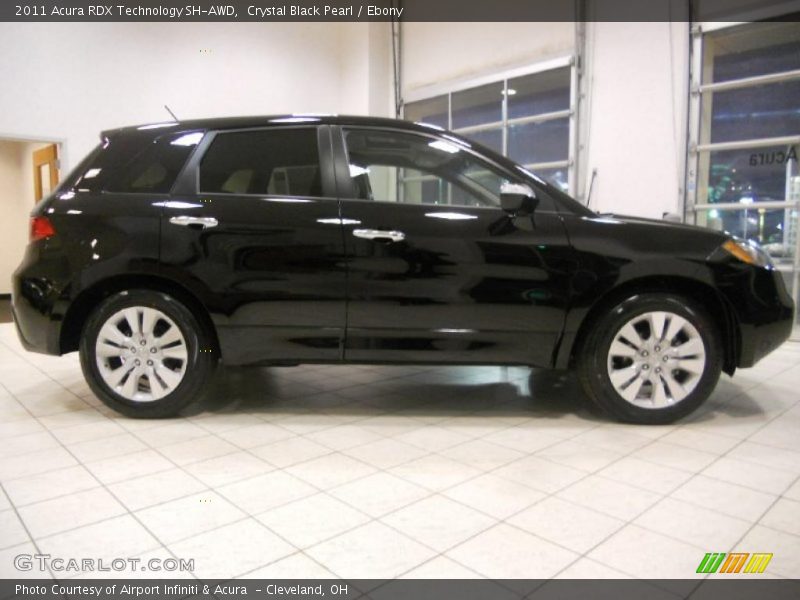 Crystal Black Pearl / Ebony 2011 Acura RDX Technology SH-AWD