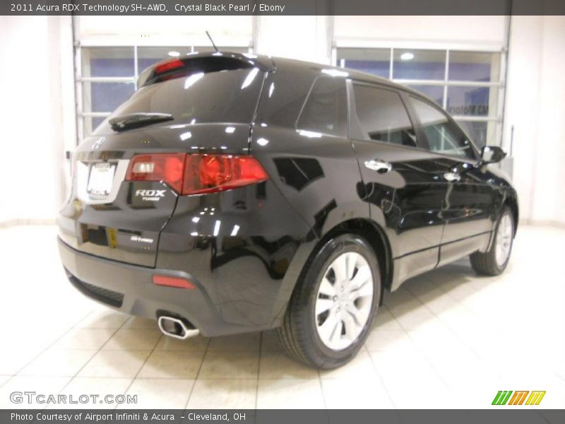 Crystal Black Pearl / Ebony 2011 Acura RDX Technology SH-AWD