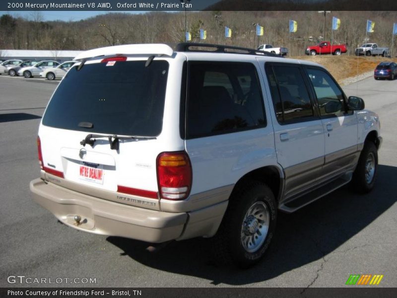 Oxford White / Prairie Tan 2000 Mercury Mountaineer V8 AWD