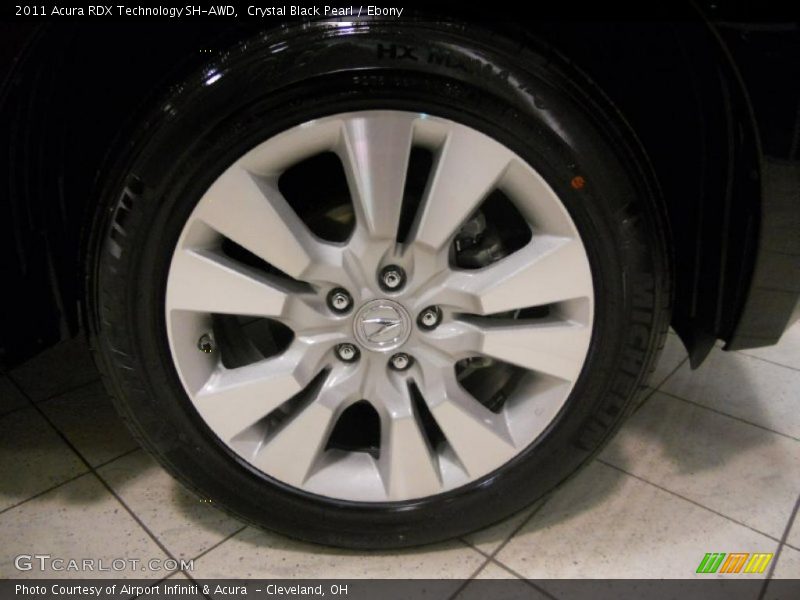 Crystal Black Pearl / Ebony 2011 Acura RDX Technology SH-AWD