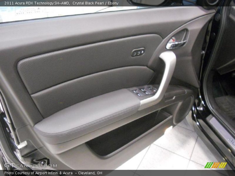 Crystal Black Pearl / Ebony 2011 Acura RDX Technology SH-AWD