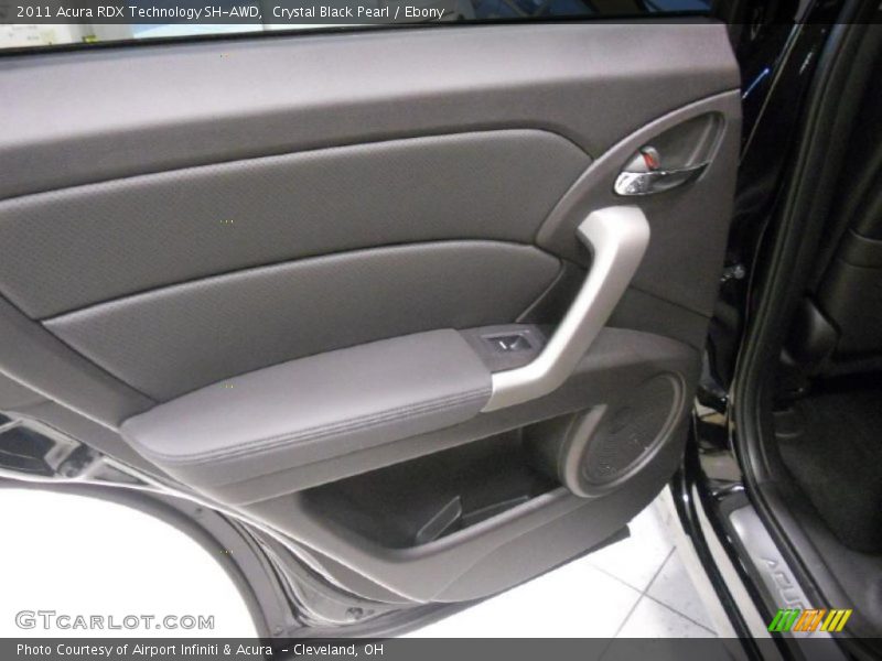 Crystal Black Pearl / Ebony 2011 Acura RDX Technology SH-AWD
