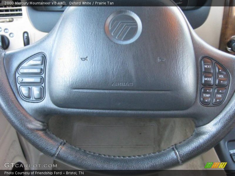 Oxford White / Prairie Tan 2000 Mercury Mountaineer V8 AWD