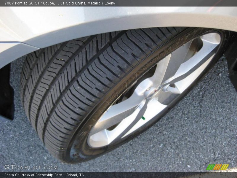 Blue Gold Crystal Metallic / Ebony 2007 Pontiac G6 GTP Coupe