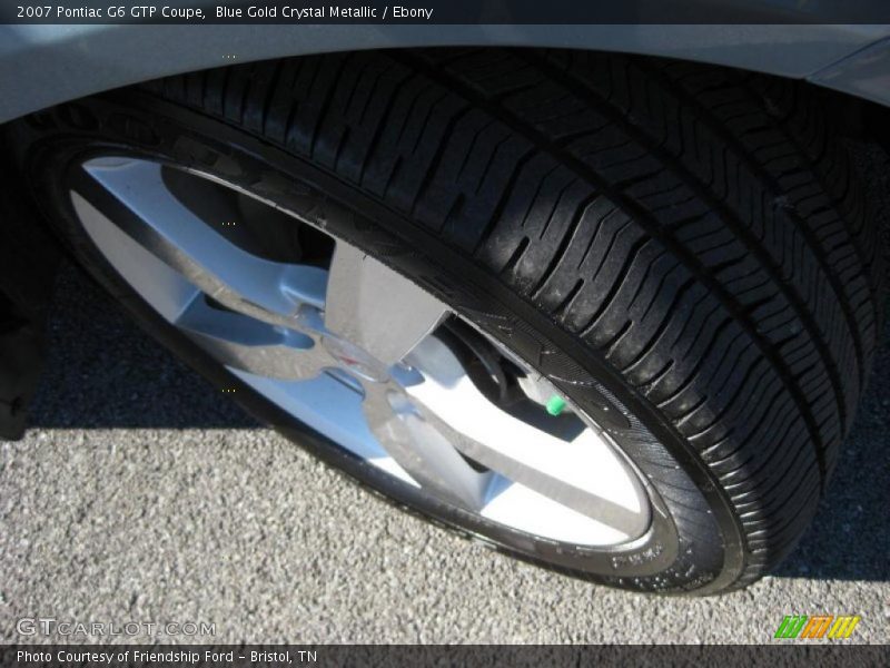Blue Gold Crystal Metallic / Ebony 2007 Pontiac G6 GTP Coupe