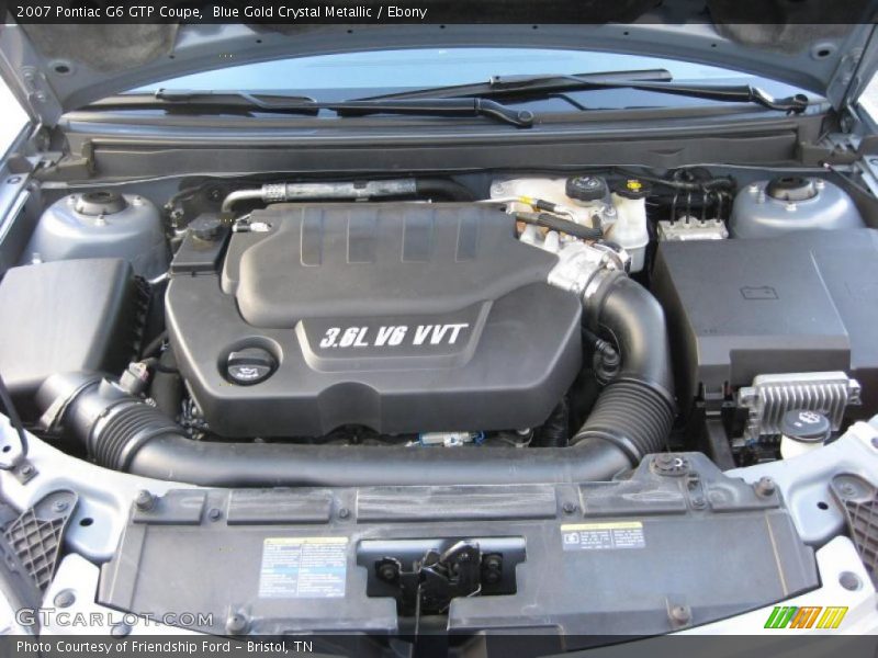  2007 G6 GTP Coupe Engine - 3.6 Liter DOHC 24 Valve VVT V6