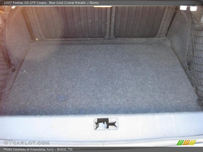  2007 G6 GTP Coupe Trunk