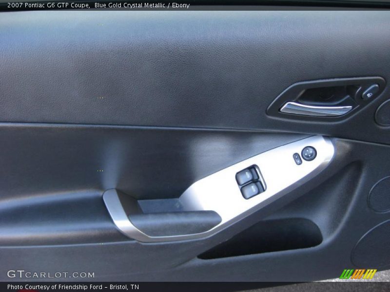 Blue Gold Crystal Metallic / Ebony 2007 Pontiac G6 GTP Coupe