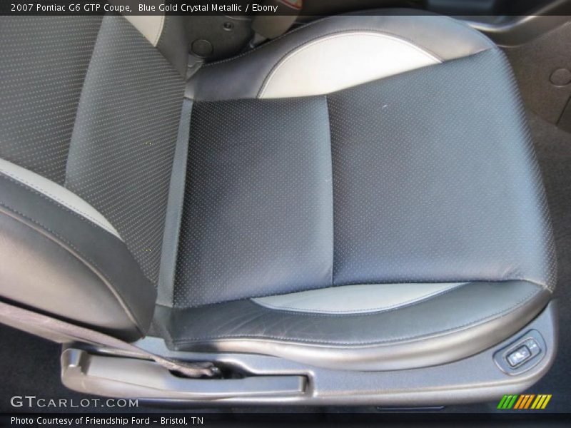 2007 G6 GTP Coupe Ebony Interior