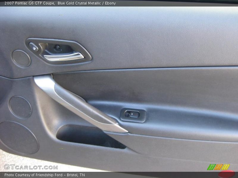 Blue Gold Crystal Metallic / Ebony 2007 Pontiac G6 GTP Coupe