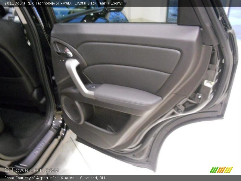 Crystal Black Pearl / Ebony 2011 Acura RDX Technology SH-AWD