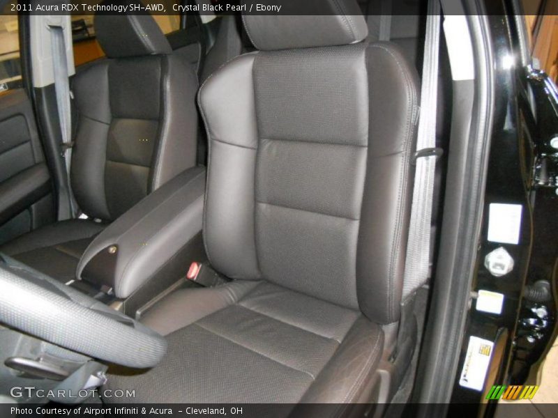 Crystal Black Pearl / Ebony 2011 Acura RDX Technology SH-AWD