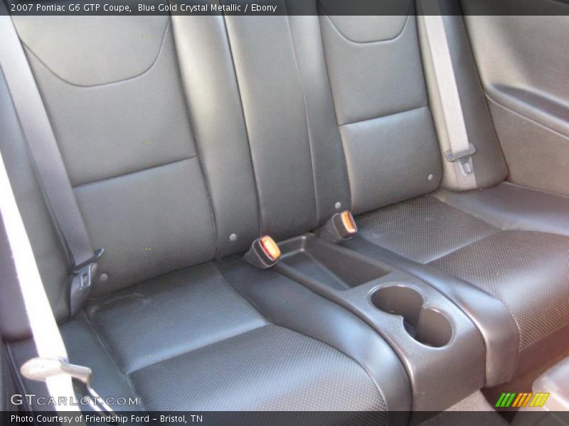  2007 G6 GTP Coupe Ebony Interior