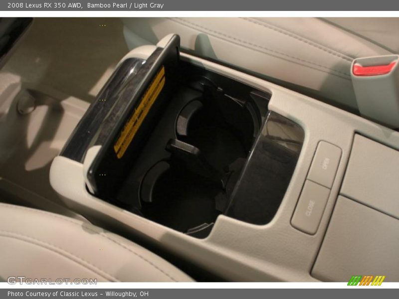 Bamboo Pearl / Light Gray 2008 Lexus RX 350 AWD