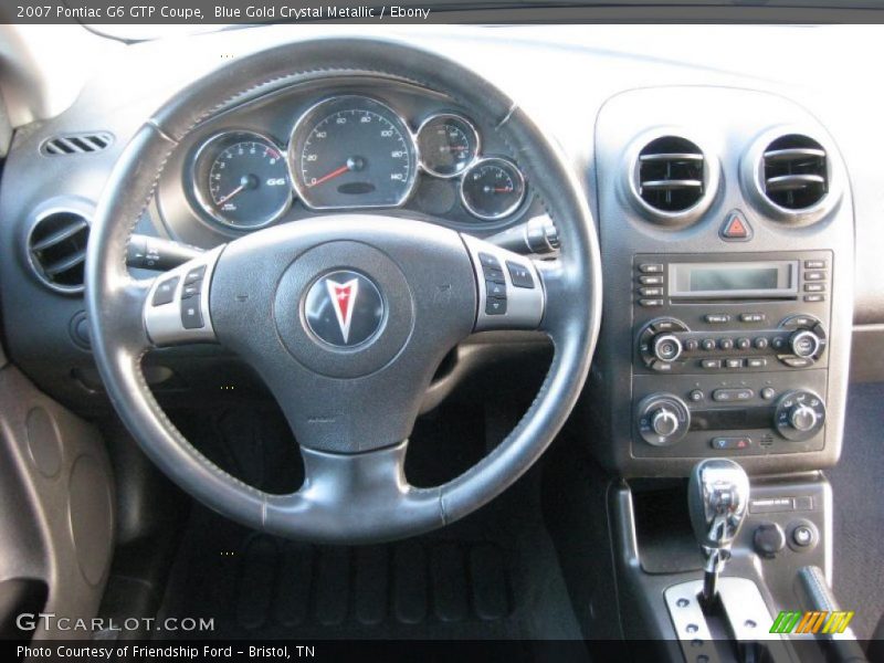 Dashboard of 2007 G6 GTP Coupe
