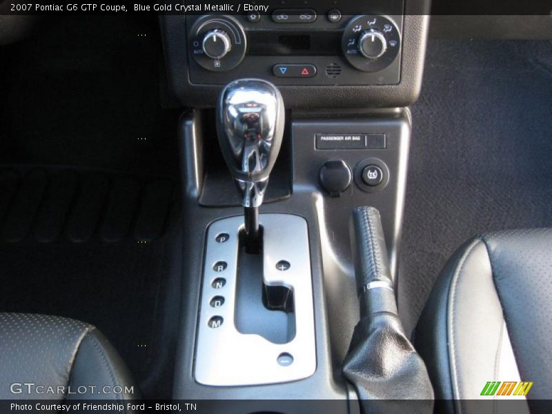  2007 G6 GTP Coupe 6 Speed Automatic Shifter