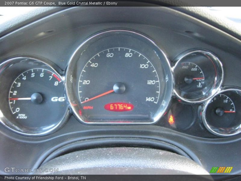  2007 G6 GTP Coupe GTP Coupe Gauges