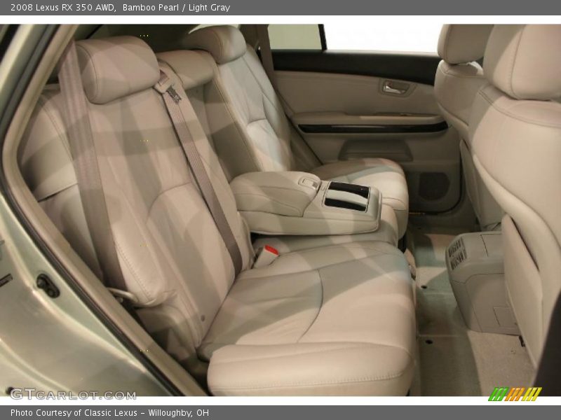 Bamboo Pearl / Light Gray 2008 Lexus RX 350 AWD