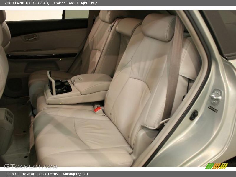 Bamboo Pearl / Light Gray 2008 Lexus RX 350 AWD