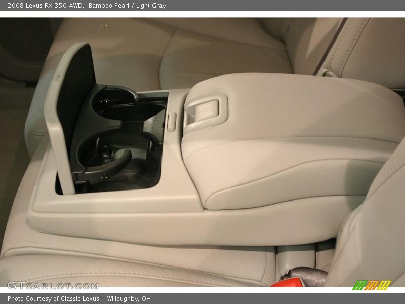 Bamboo Pearl / Light Gray 2008 Lexus RX 350 AWD