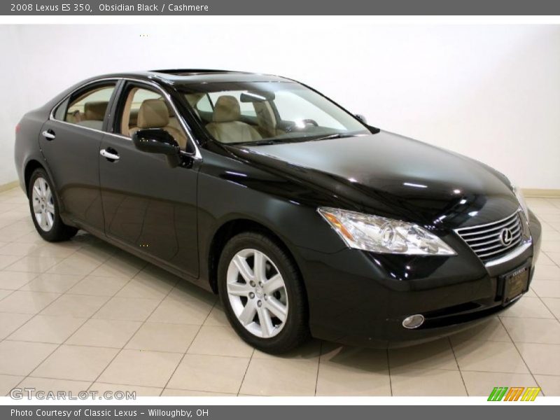 Obsidian Black / Cashmere 2008 Lexus ES 350