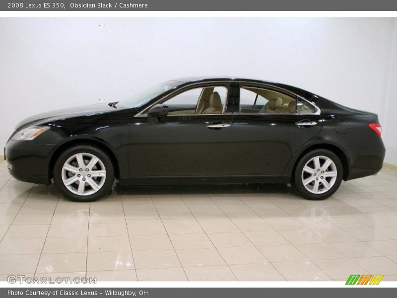 Obsidian Black / Cashmere 2008 Lexus ES 350