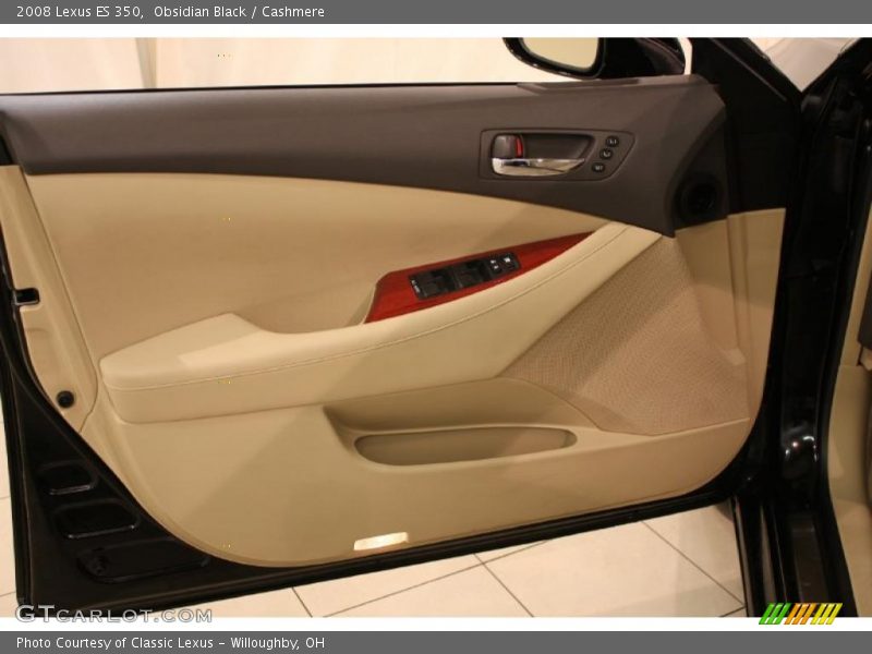 Obsidian Black / Cashmere 2008 Lexus ES 350