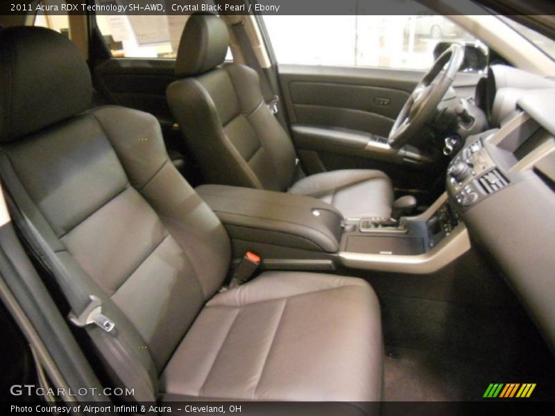 Crystal Black Pearl / Ebony 2011 Acura RDX Technology SH-AWD
