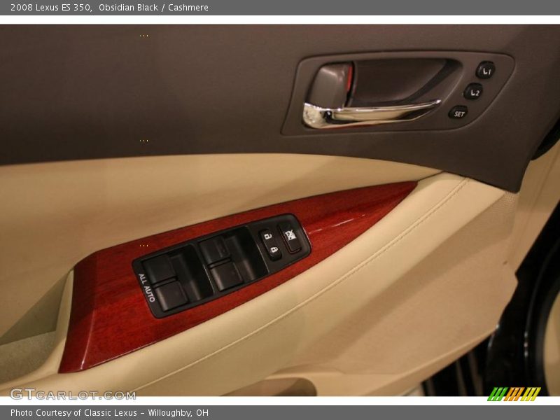 Obsidian Black / Cashmere 2008 Lexus ES 350