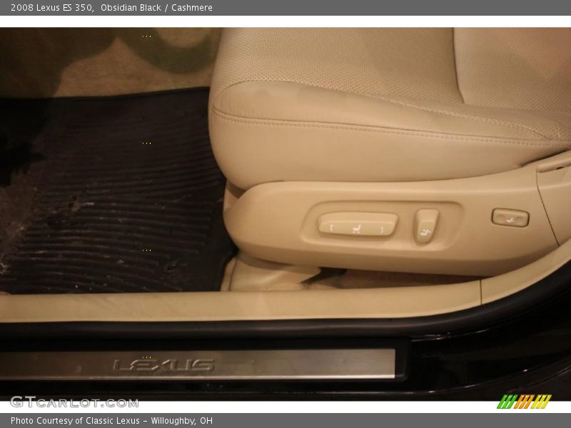 Obsidian Black / Cashmere 2008 Lexus ES 350