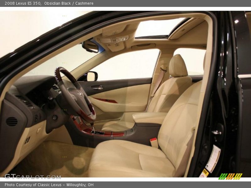 Obsidian Black / Cashmere 2008 Lexus ES 350