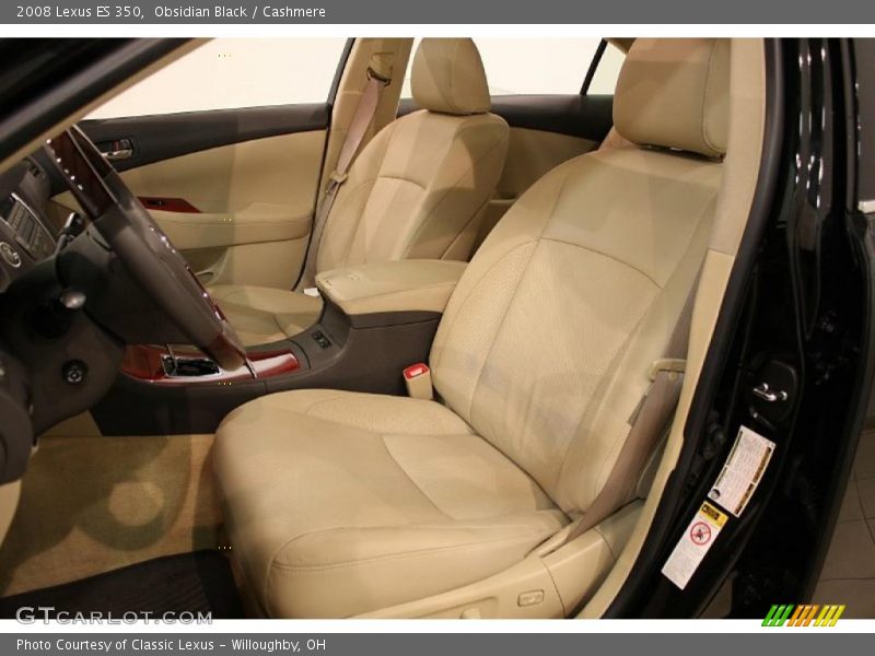 Obsidian Black / Cashmere 2008 Lexus ES 350
