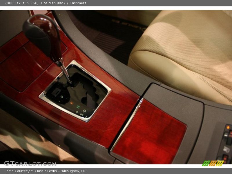 Obsidian Black / Cashmere 2008 Lexus ES 350