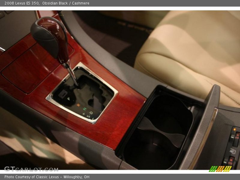 Obsidian Black / Cashmere 2008 Lexus ES 350