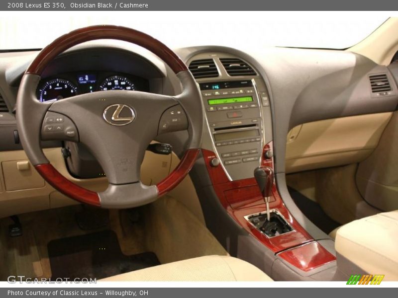 Obsidian Black / Cashmere 2008 Lexus ES 350