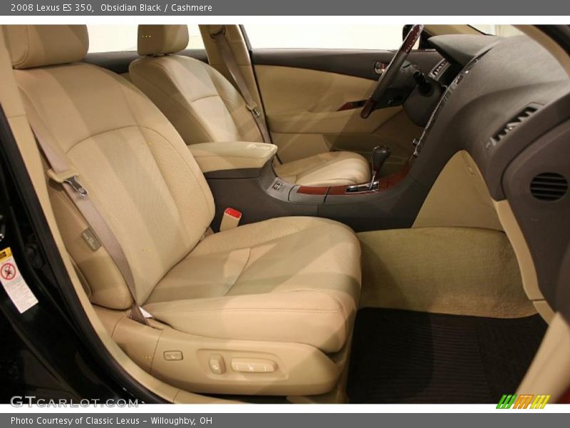 Obsidian Black / Cashmere 2008 Lexus ES 350