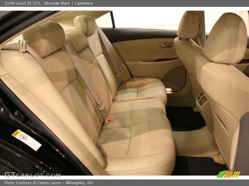 Obsidian Black / Cashmere 2008 Lexus ES 350