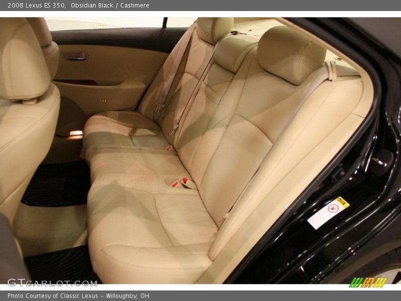 Obsidian Black / Cashmere 2008 Lexus ES 350