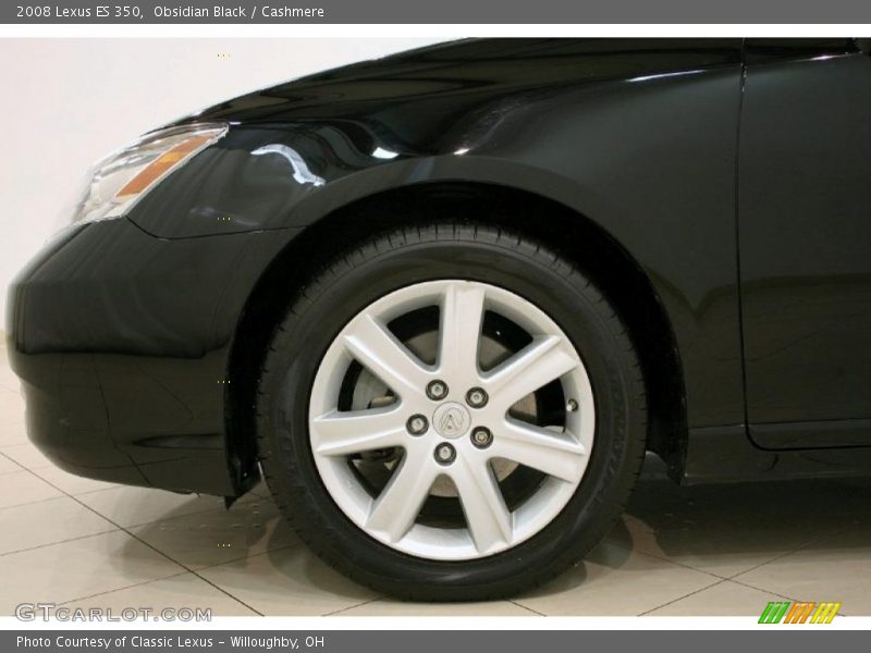 Obsidian Black / Cashmere 2008 Lexus ES 350